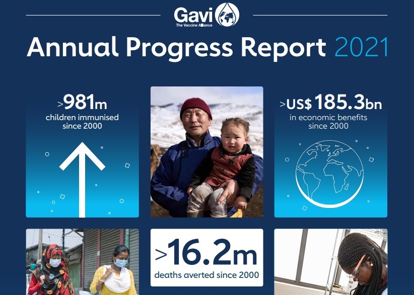 Gavi Annual Progress Report 2021 썸네일