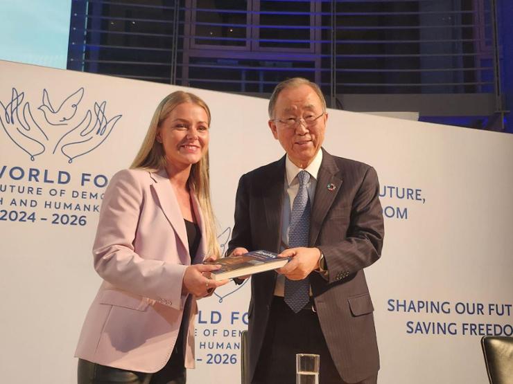 Documentary Screening of Former UN Secretary-General Ban Ki-moon Held in Berlin 이미지