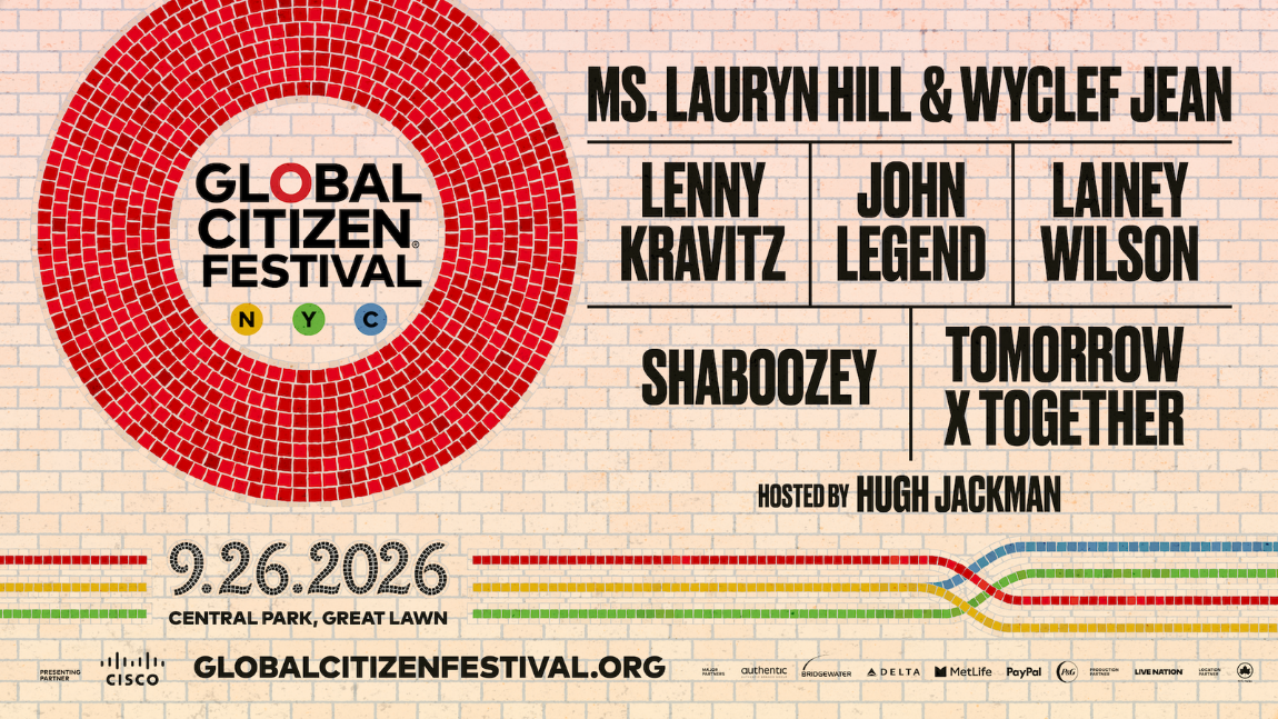 Global Citizen Festival Returns to Central Park With Ms. Lauryn Hill & Wyclef Jean, Lenny Kra... 썸네일